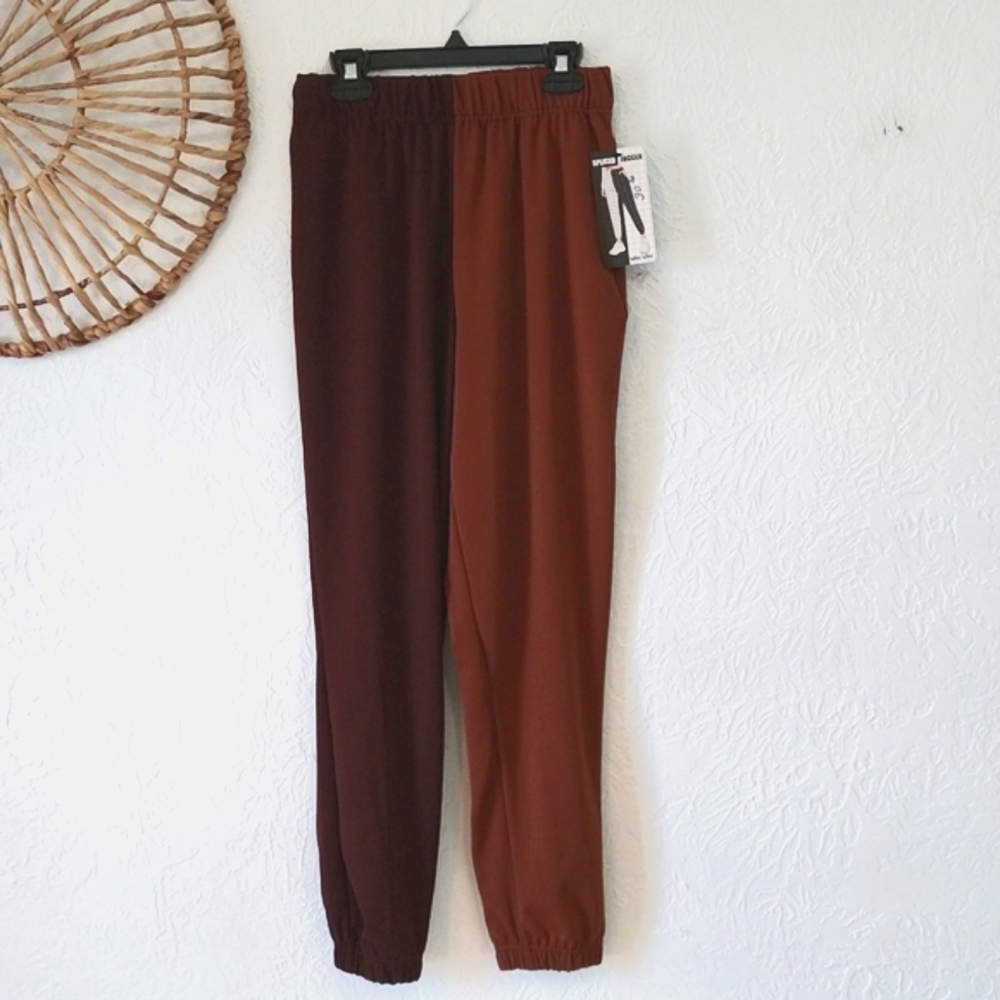 SHOSHO SPLICED JOGGER PANTS  NWT Size Small